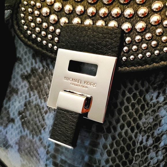 Bancroft Medium Michael Kors Collection Snakeskin - Picture 3 of 8